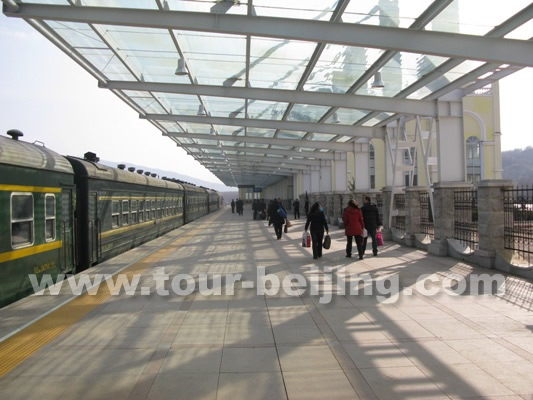 Train from Harbin to Yabuli